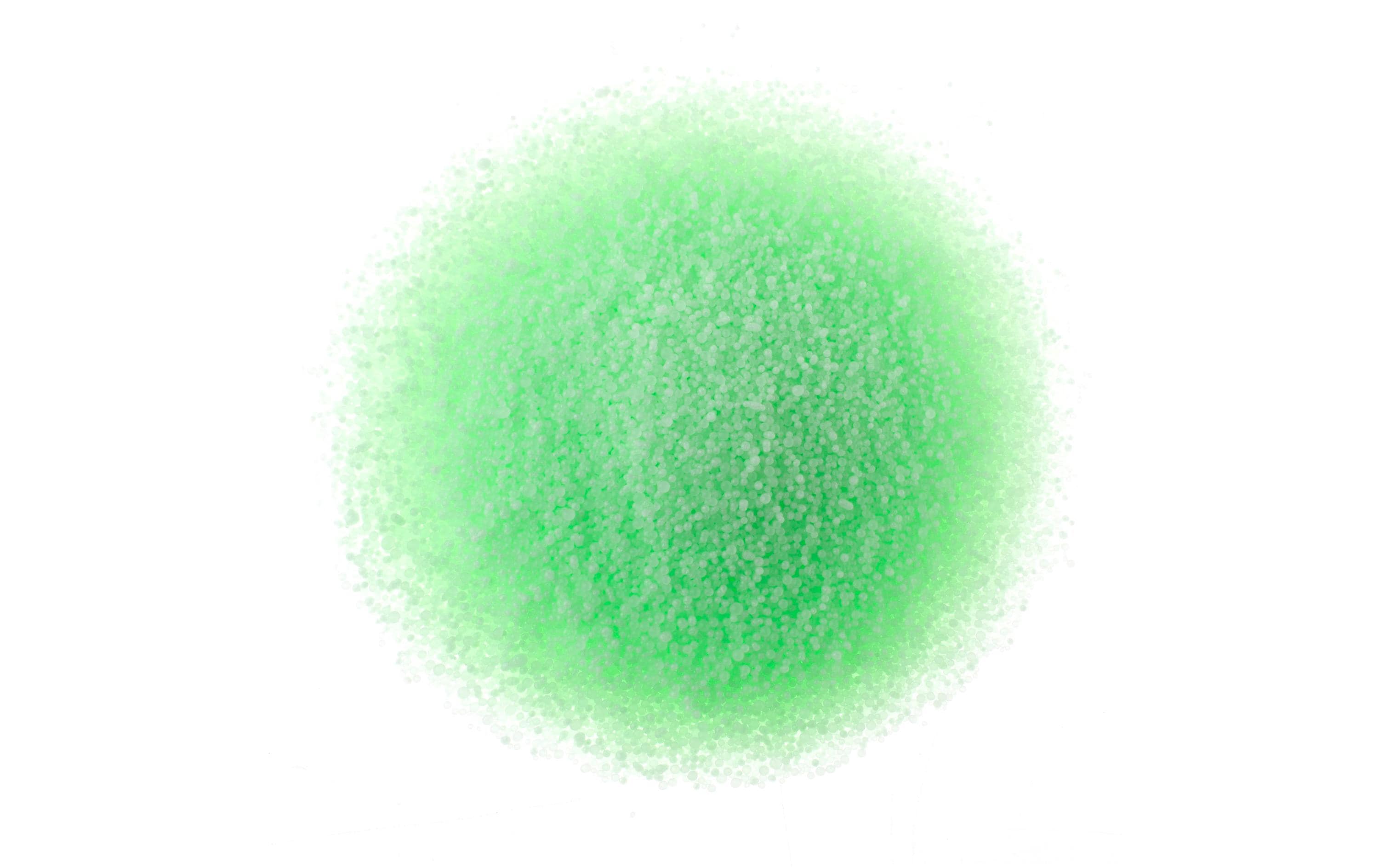 Glorex Kerzensand mit Docht 70g hellgrün