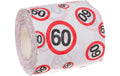 Trendcompany Scherzartikel Wc Papier, 60. Geburtstag