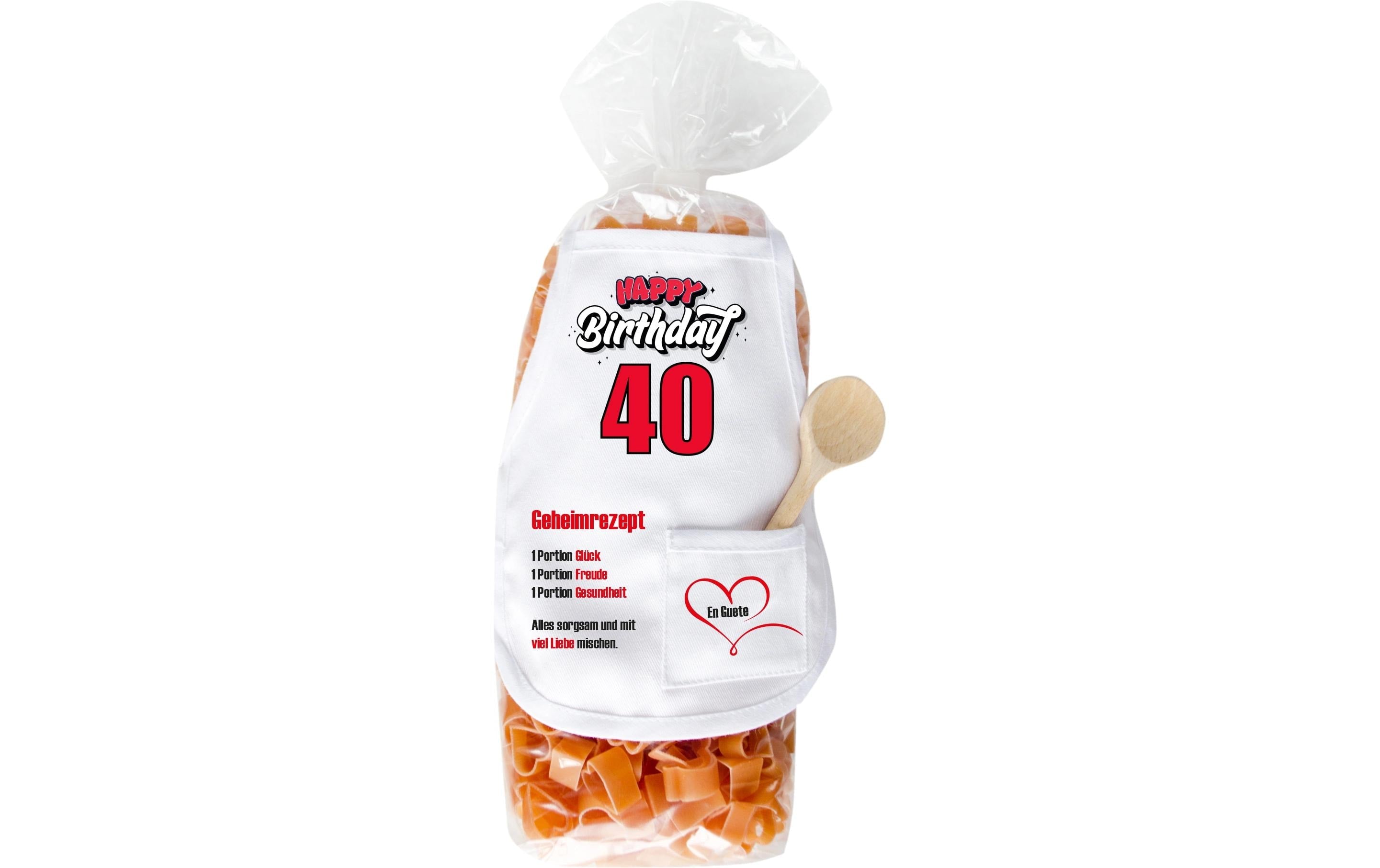 Trendcompany Pasta 40. Geburtstag