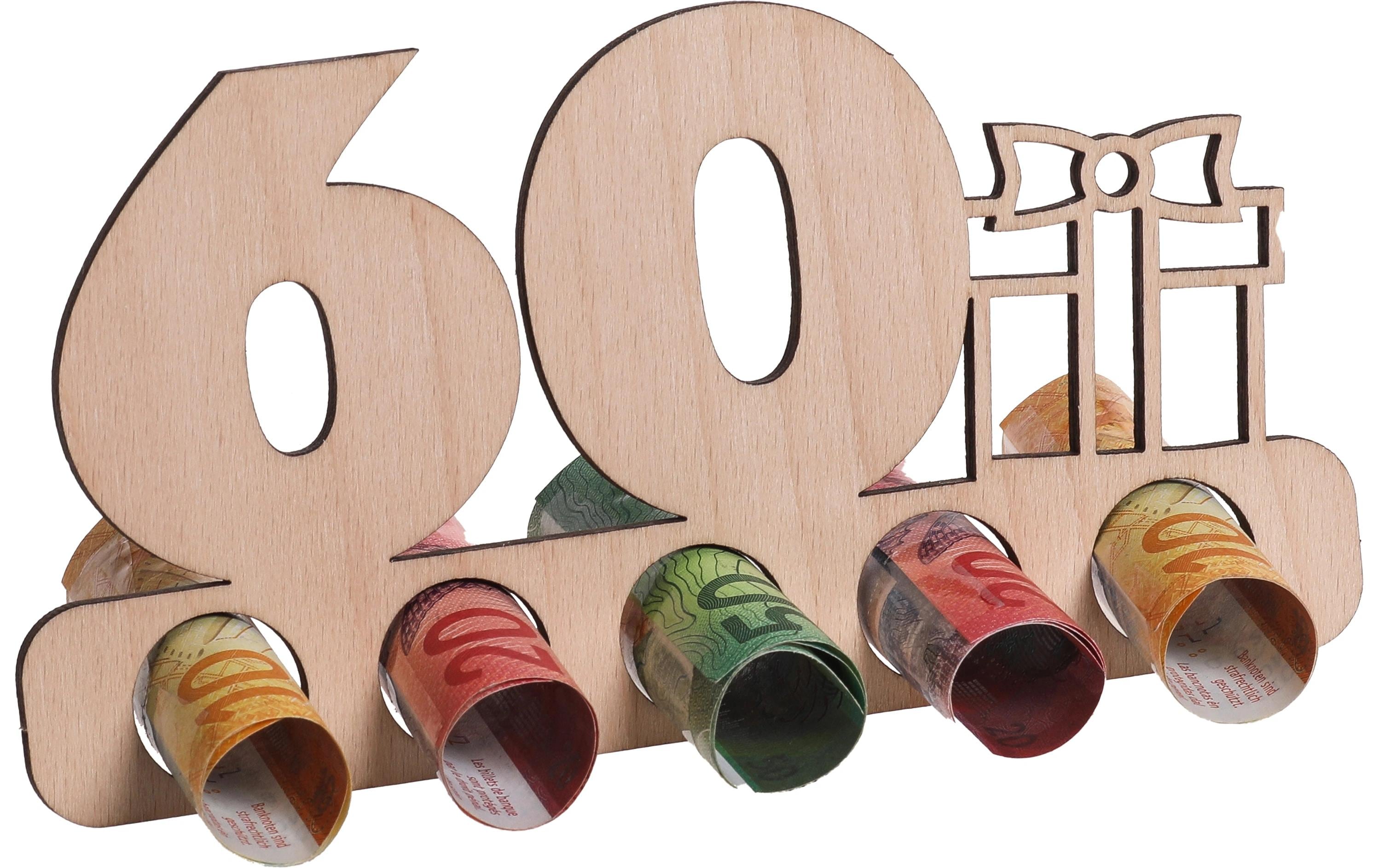 Trendcompany Geldgeschenk 60. Geburtstag
