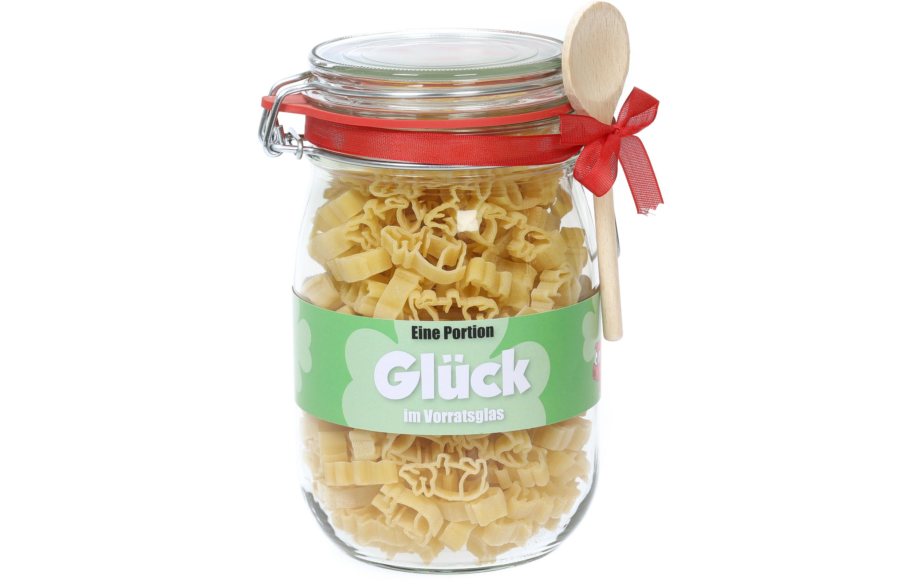 Trendcompany Pastaglas Glück