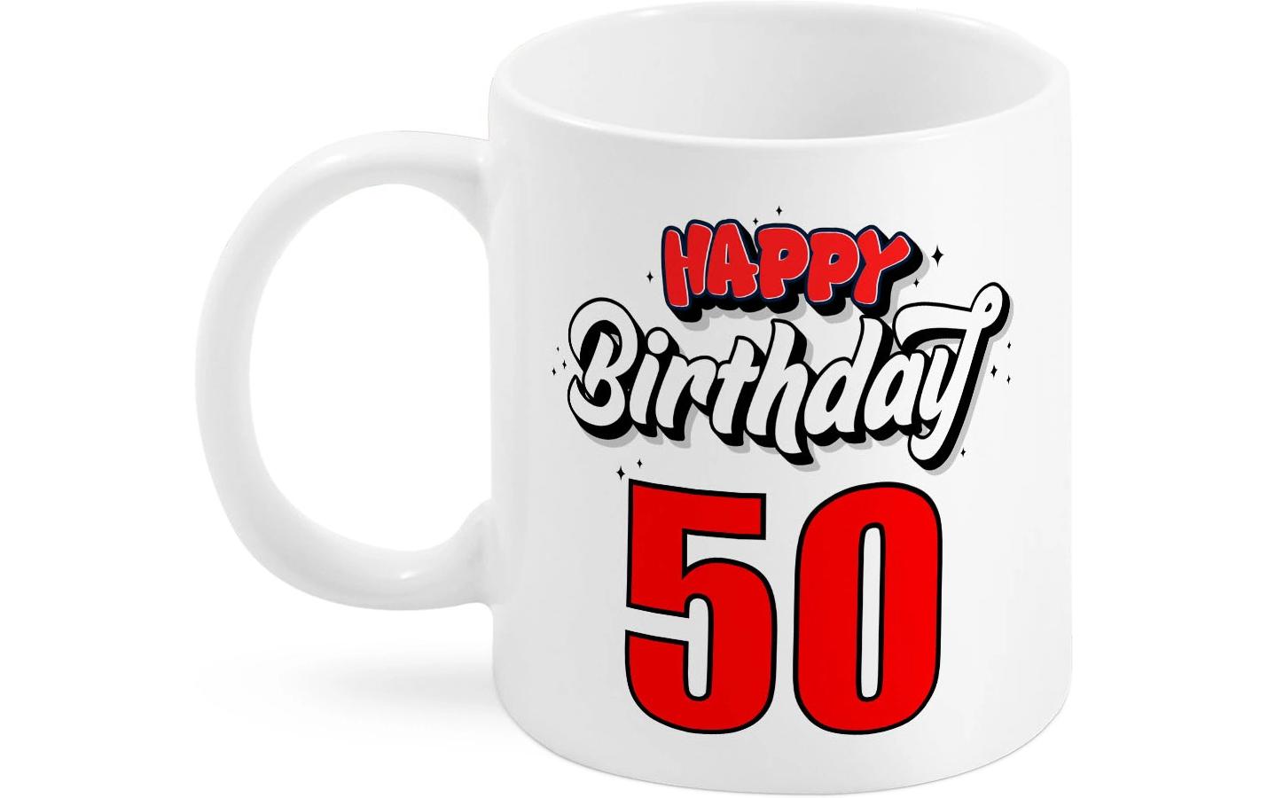 Trendcompany Tasse 50. Geburtstag