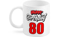 Trendcompany Tasse 80. Geburtstag