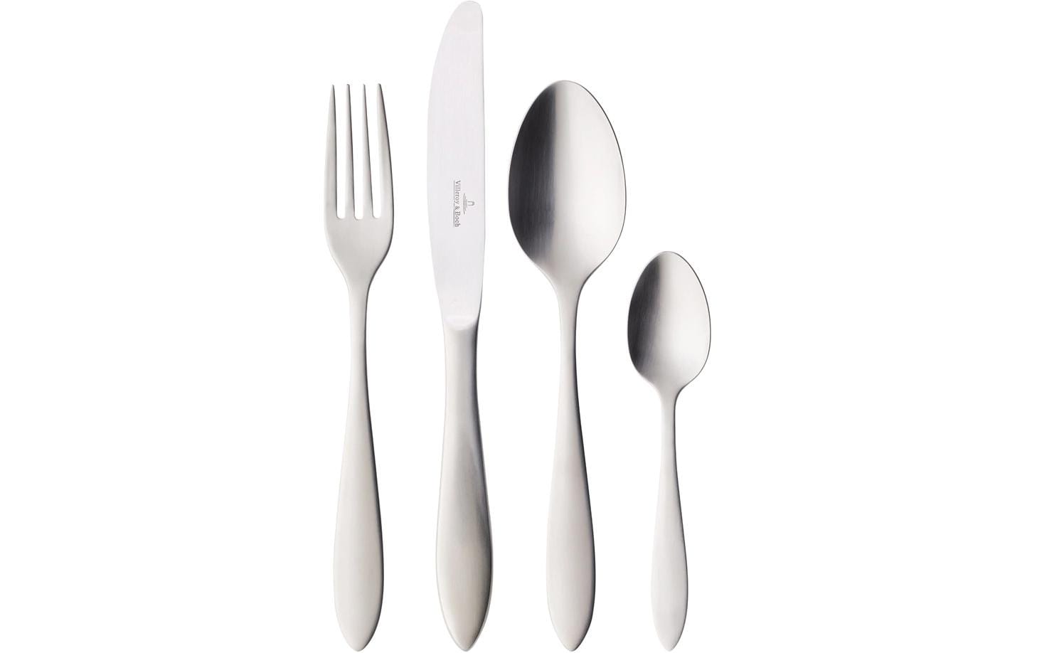 Villeroy & Boch Arthur Tafelbesteck Set 24 24-teilig, brushed