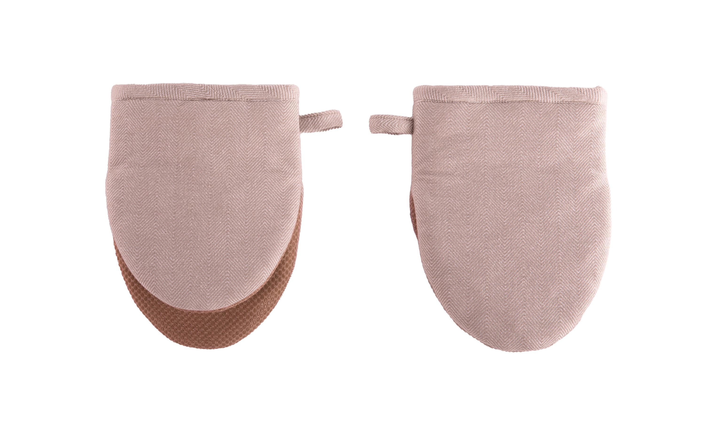 Tiseco Ofenhandschuh RUGA 14x20 cm altrosa