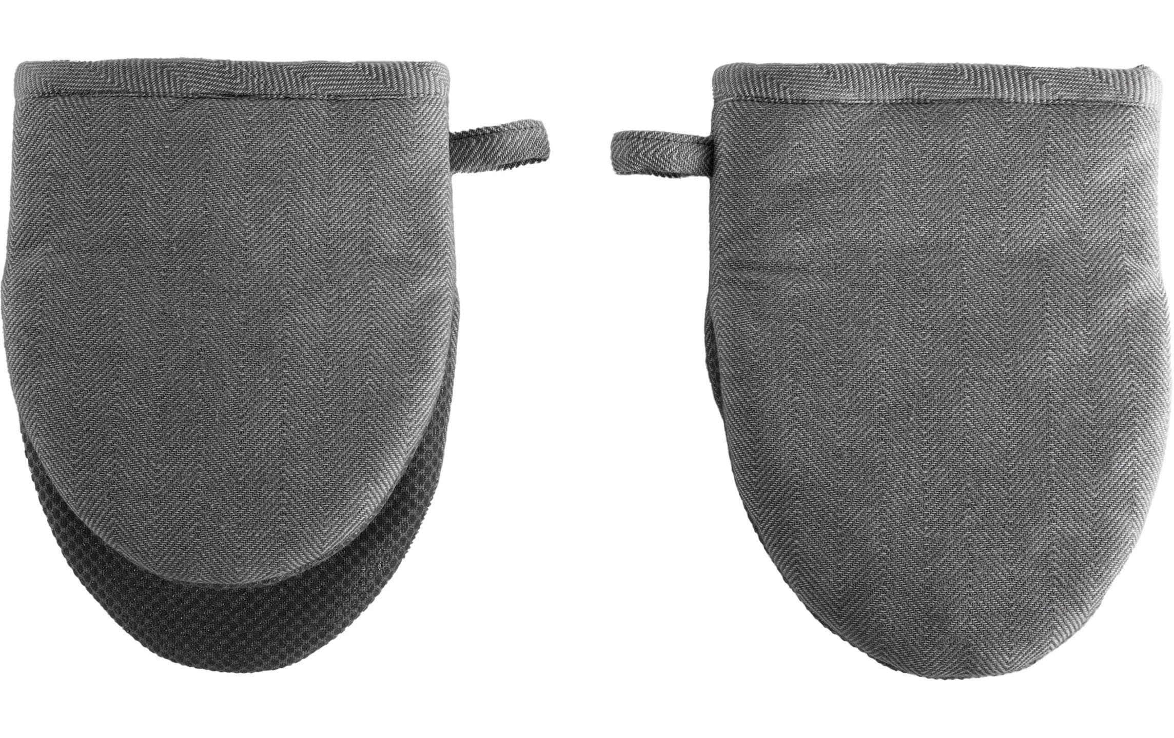 Tiseco Ofenhandschuh RUGA 14x20 cm schwarz