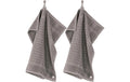 Tiseco Geschirrtuch Pharao 3er Set 50x50 cm grau, quadratisch