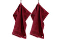Tiseco Geschirrtuch Pharao 3er Set 50x50 cm rot, quadratisch