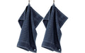 Tiseco Geschirrtuch Pharao 3er Set 50x50 cm blau, quadratisch
