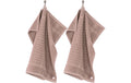 Tiseco Geschirrtuch Pharao 3er Set 50x50 cm rosa, quadratisch