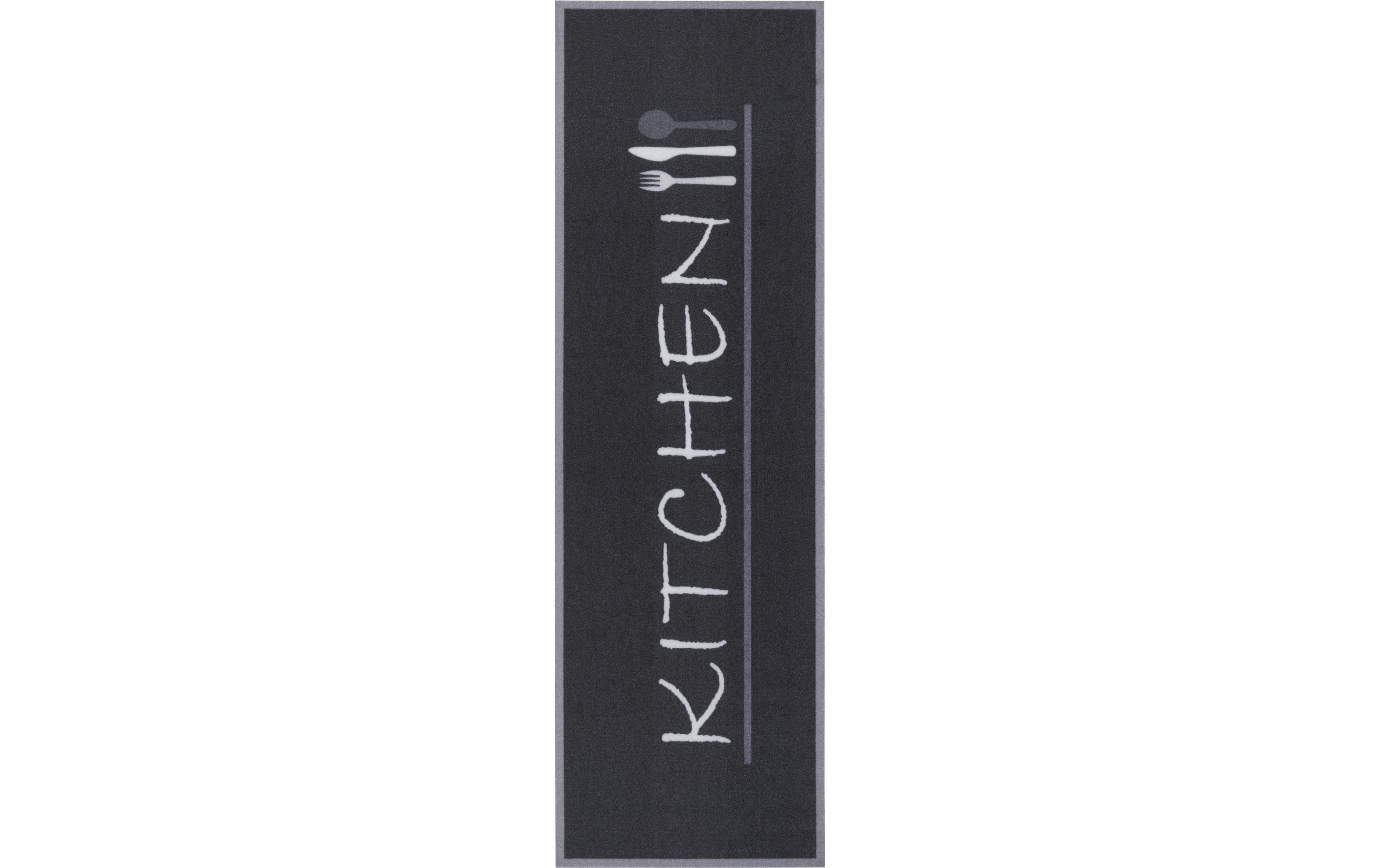 Hanse Home Teppich Küchenteppich Cutlery 100% Polyester, 50 x 150 cm