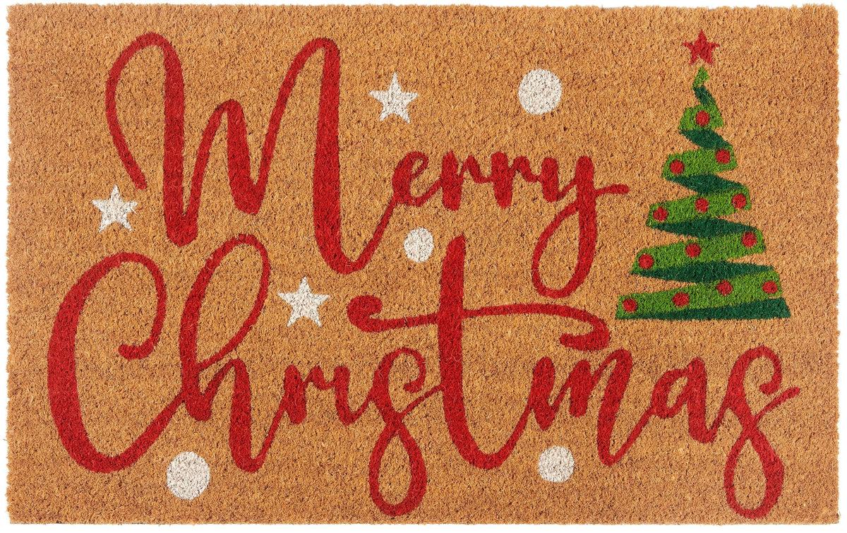 Hanse Home Fussmatte Merry Christmas Kokos/PVC, 45 x 75 cm