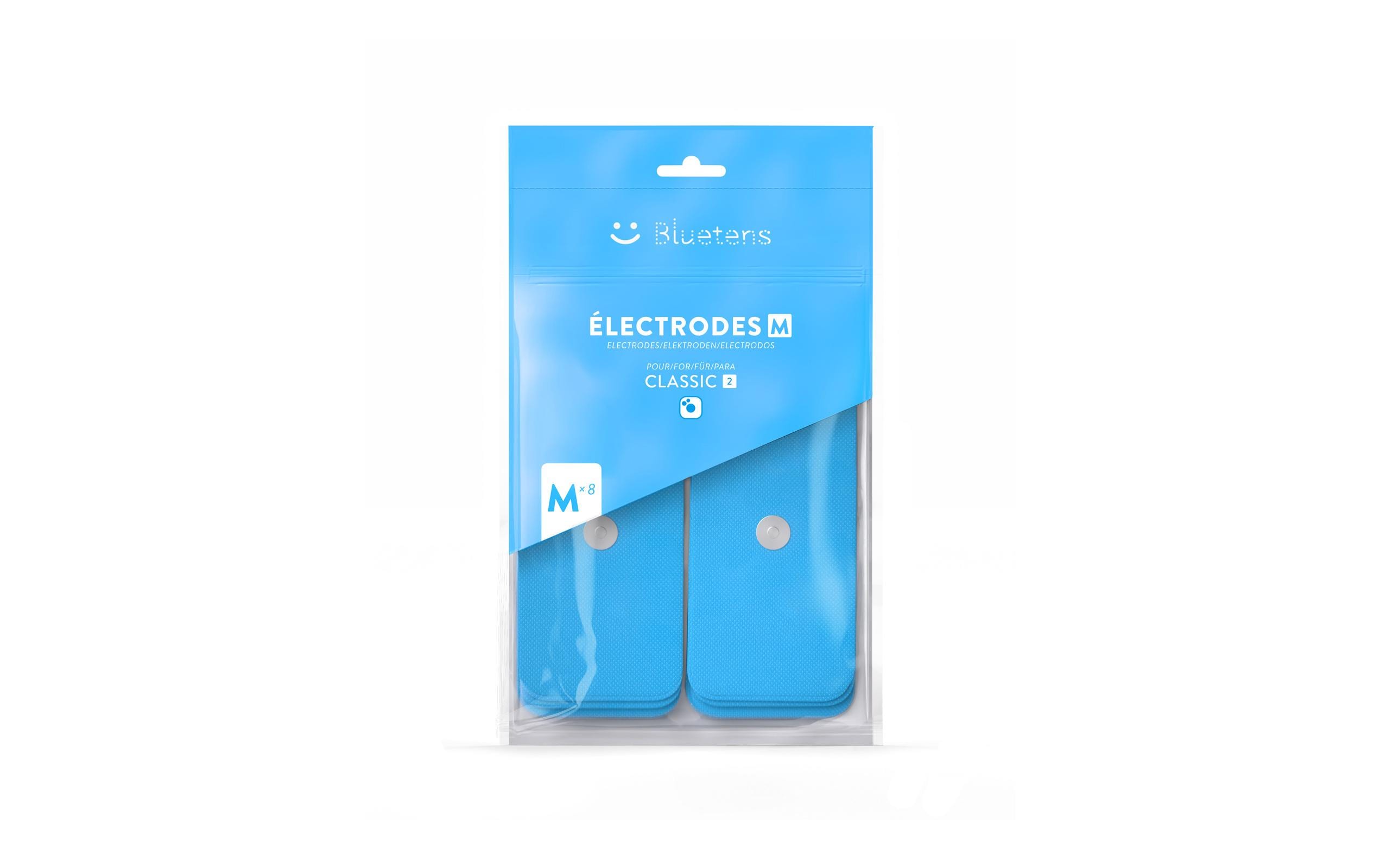 Bluetens Classic 2 Ersatzelektroden Medium Grösse M für kleinere Körperpartien