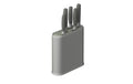 BergHOFF Messerblockset Leo Balance 6-teilig, zweifarbig ,Recyceltes PP