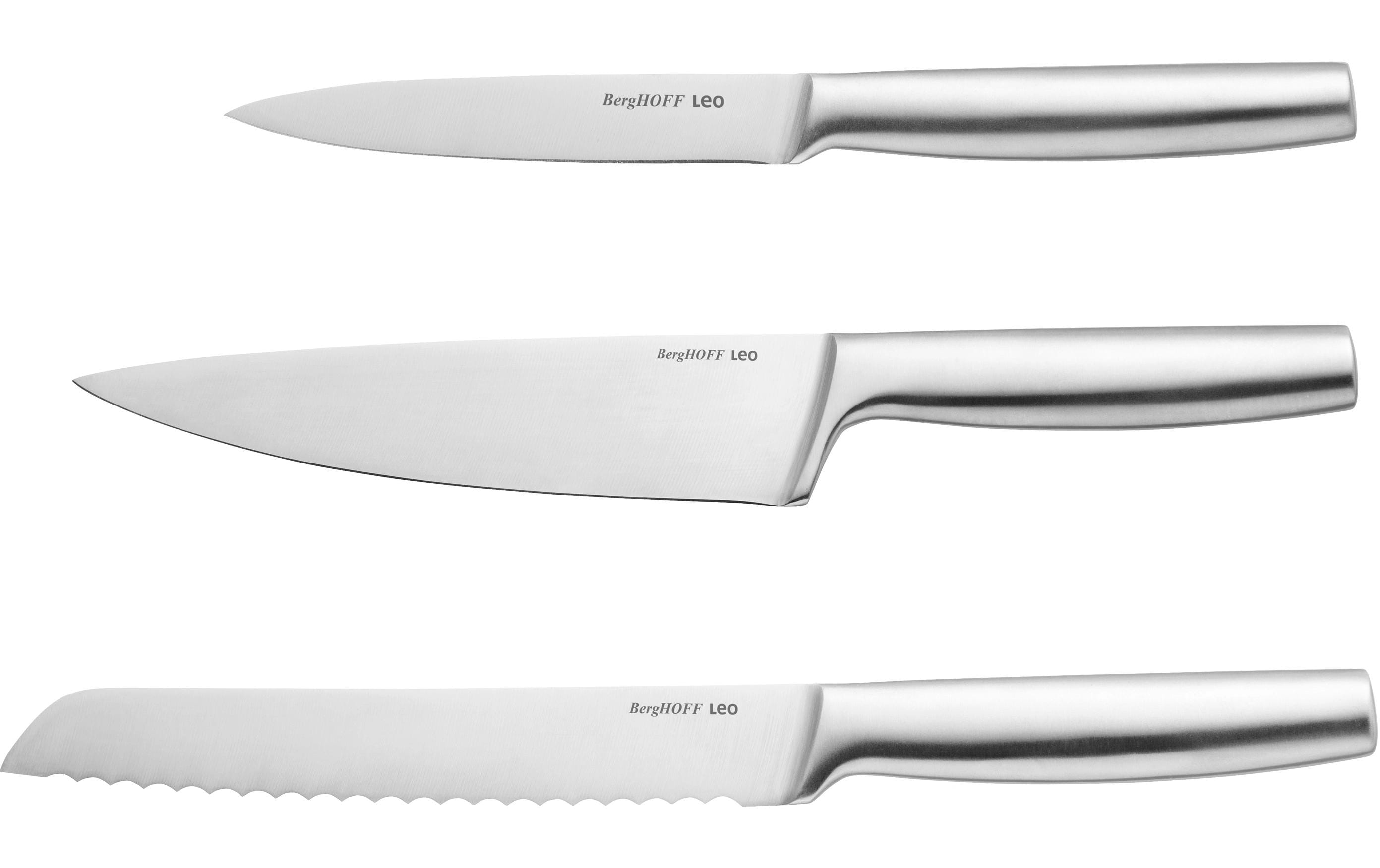 BergHOFF Messerset Leo Legacy 3-teilig, Edelstahl