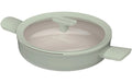 BergHOFF Schmorbratenpfanne Leo Balance 26cm, sage, mit Deckel, Doppelgriffe