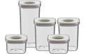 BergHOFF Vorratsbehälter-Set Leo Smart Seal 5-teilig, 0.4, 1 und 1.6L