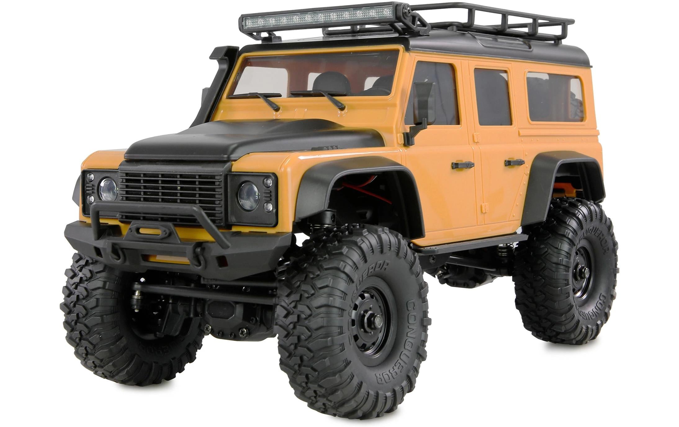 Amewi AMXRock Mini-D90 Scale Crawler 1:16 Gelb
