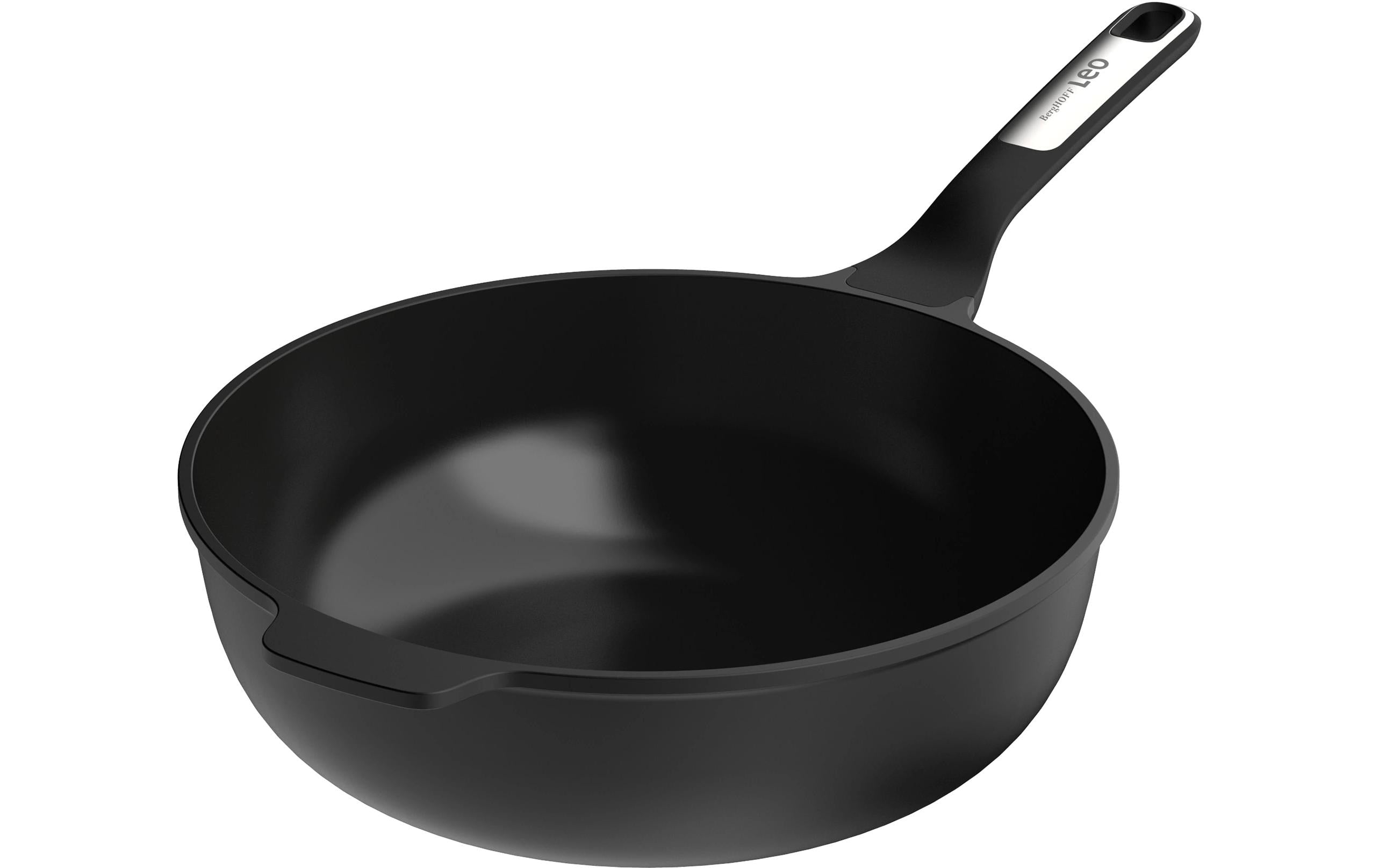 BergHOFF Antihaft Wok Leo Phantom 30 30cm, recyceltes Aluminium