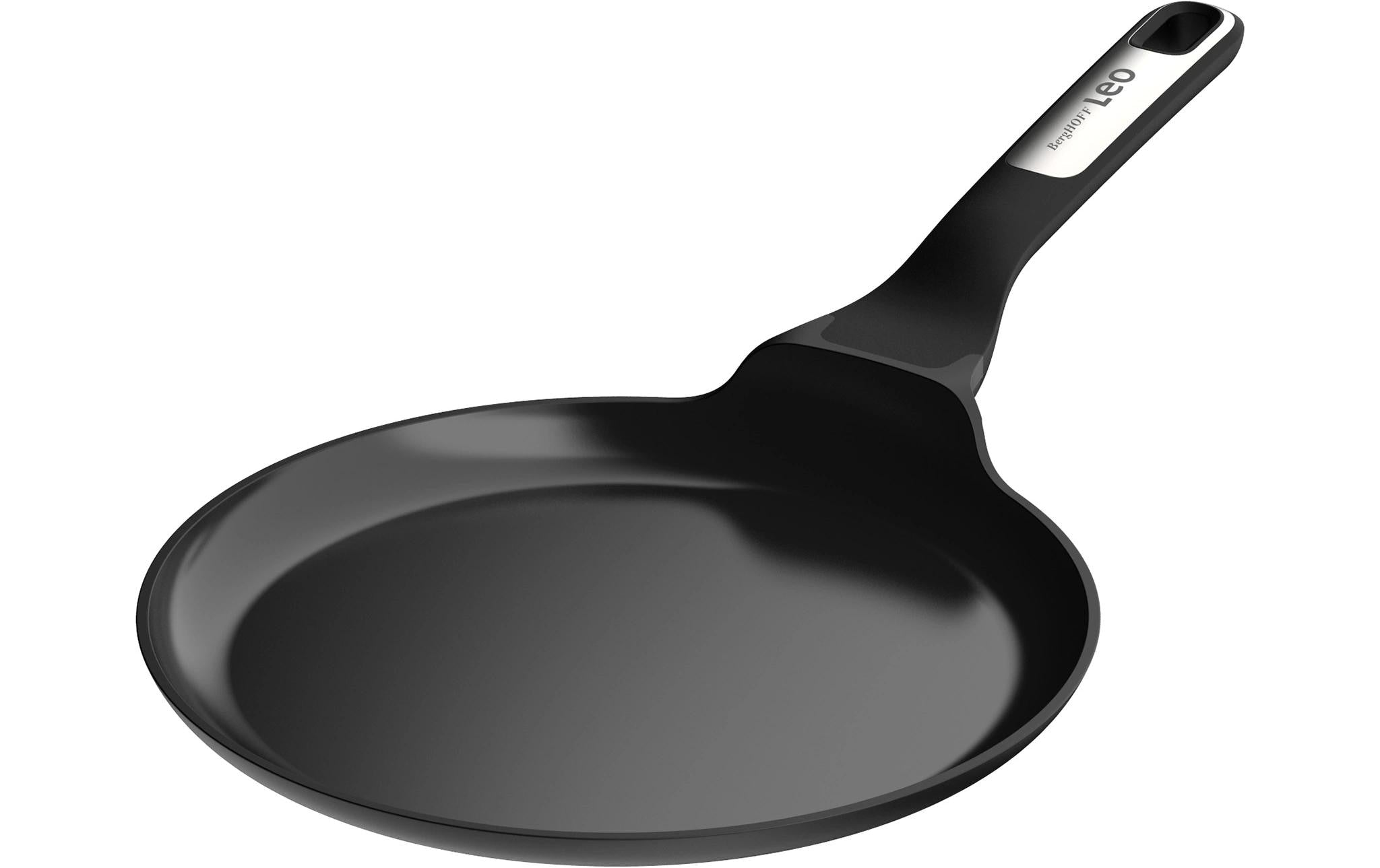 BergHOFF Pfannkuchenpfanne Leo Phantom 25cm, recyceltes Aluminium