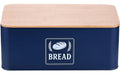 relaxdays Brotkasten Retro Blau