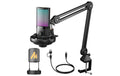 Maono Mikrofon PM450S Schwarz USB, XLR,  inkl Windschutz und Arm