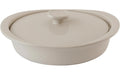 BergHOFF Auflauform Leo Balance rund MM 2.4L, Steingut, mit Deckel