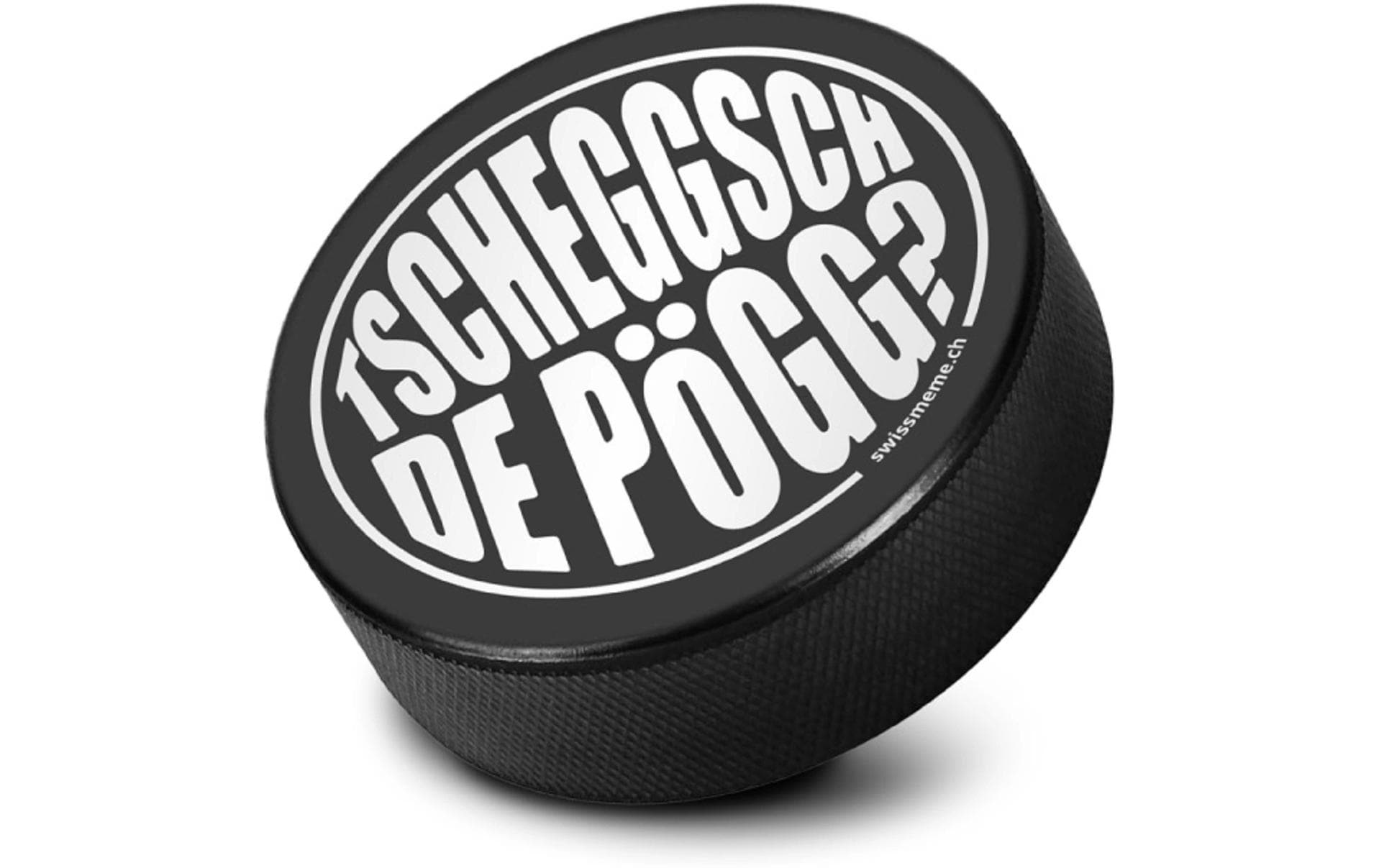 SwissMeme Puck Tscheggsch de Pögg, 2.5 x 7.5 cm