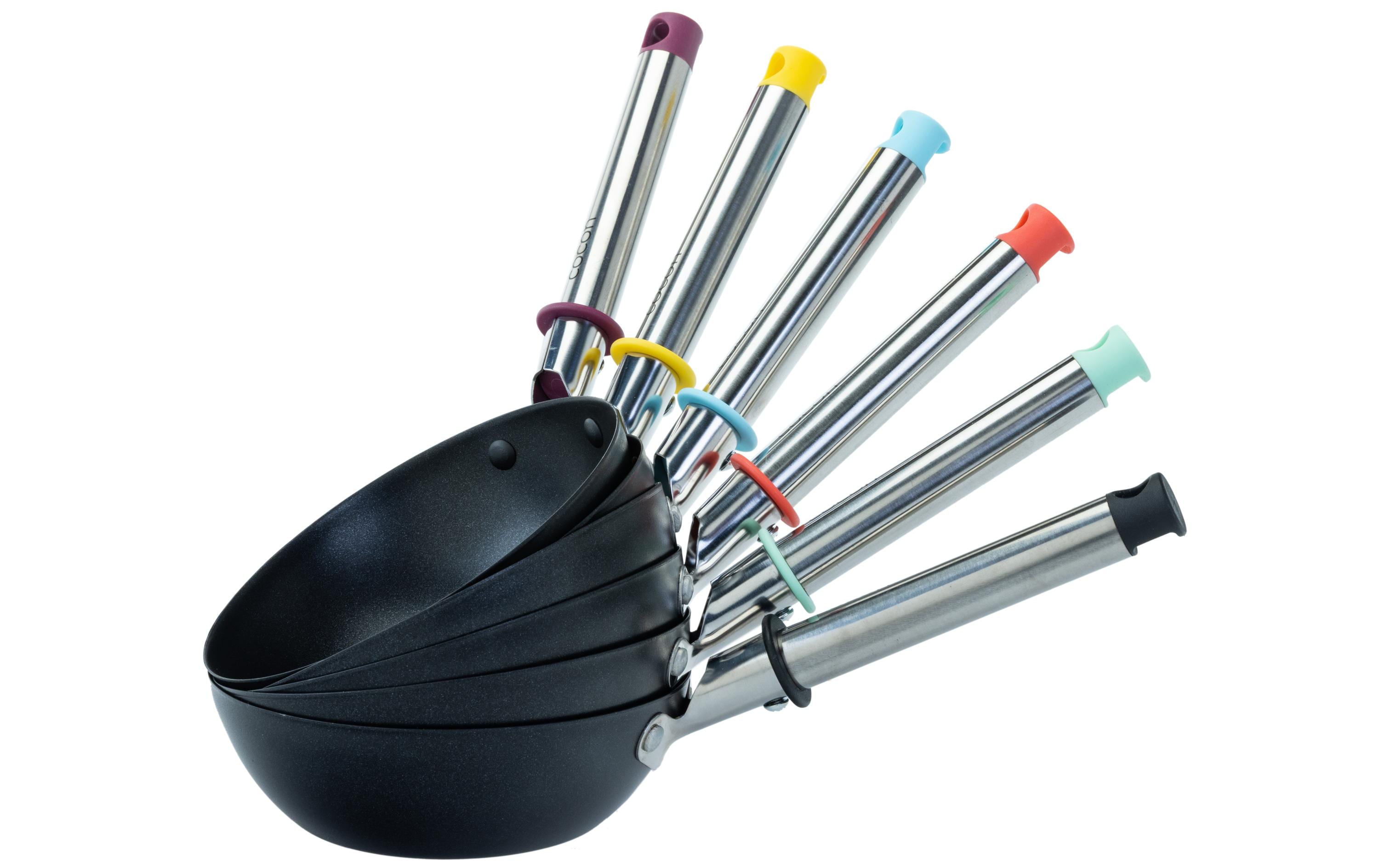 COCON Wok-Pfännchen 6 Stk 6 Stk, Carbonstahl, bis 240°C, mehrfarbig