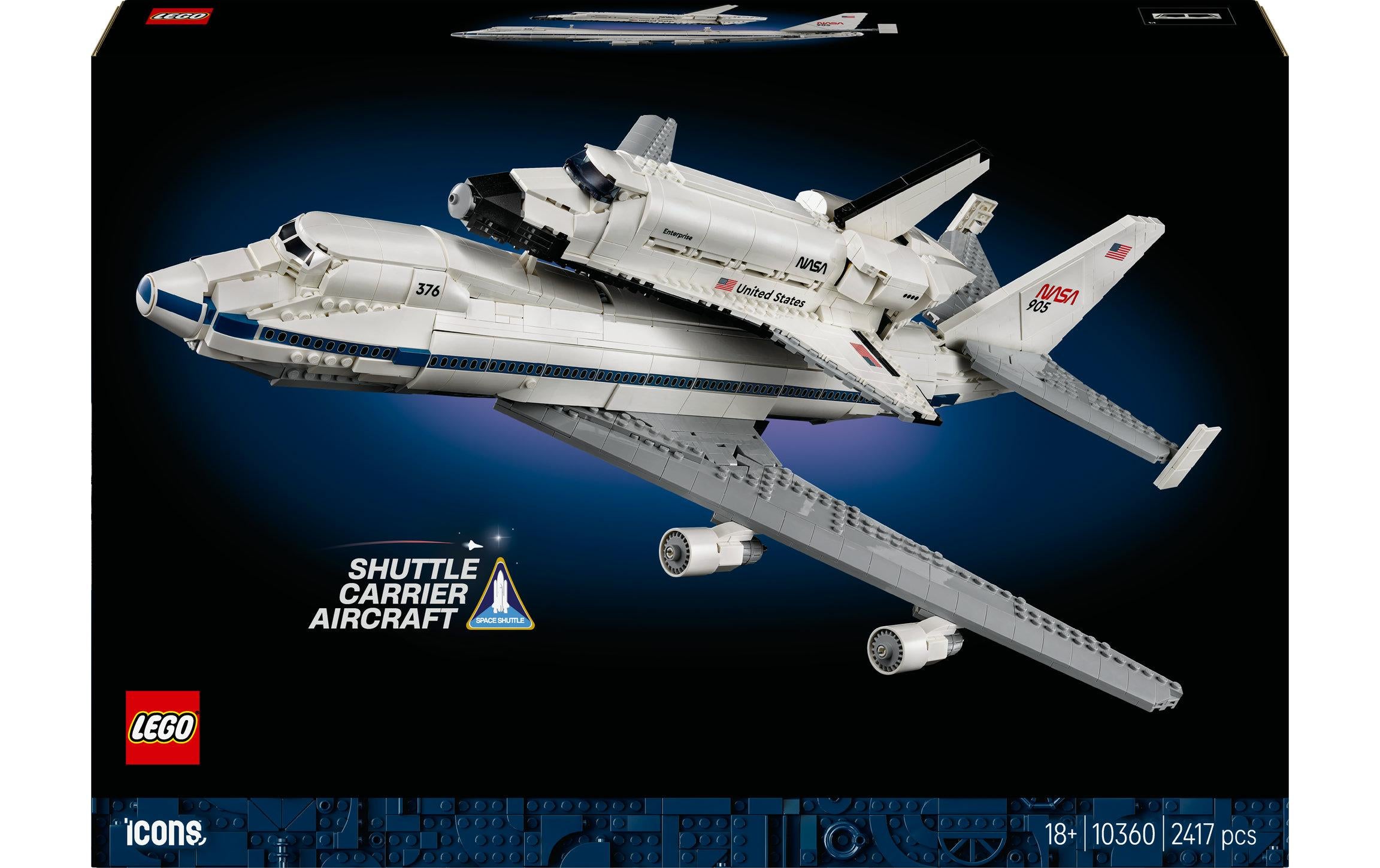 LEGO Icons 747 Shuttle Carrier 10360