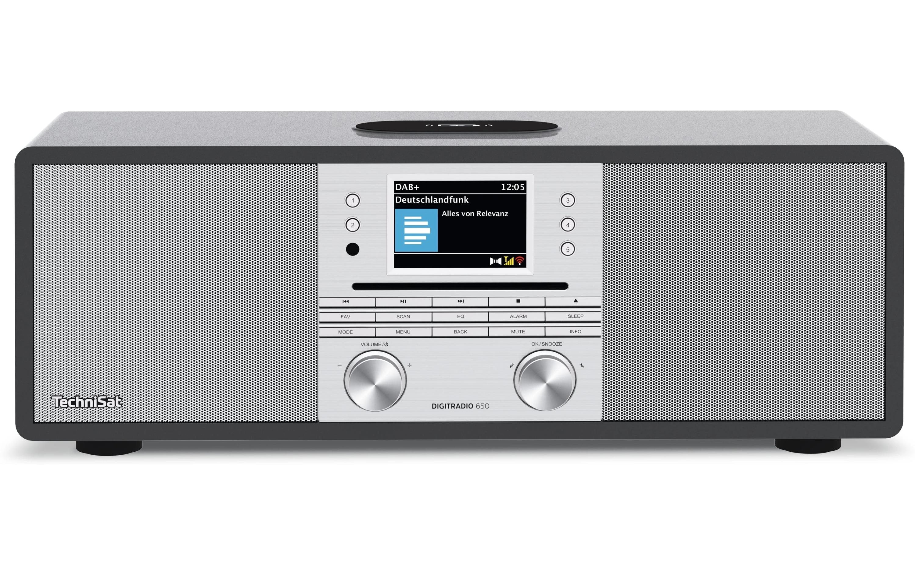 TechniSat DigitRadio 650, silber/antrazith