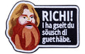 APS Servierplatte Schöner Essen mit Griff 54 x 31 x 3 cm
