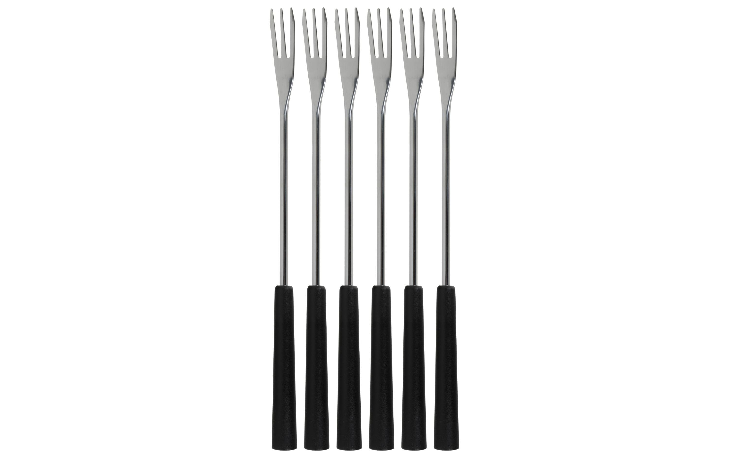 COCON Fondue Gabel Plastik 26cm 6 Stk, Plastik, 26cm