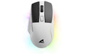 Sharkoon SKILLER SGM50W, optisch, white 6 Tasten, USB Kabel, Empfänger, 6400dpi