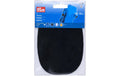 Prym Patches Velourslederimitat aufbügelbar 9.5 x 14.5 cm, Karte 2 Stk., schwarz
