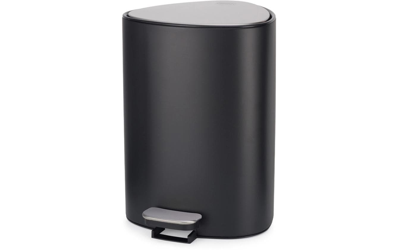 Joseph Joseph EasyStore 5l Badezimmereimer Metallic Grey, Inhalt 5 Liter