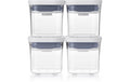 OXO GG 4er Set Pop Aufbewahrungsbox Mini 190ml