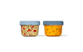 OXO GG 2er Set Aufbewahrungsbox 550ml Twist & Stack