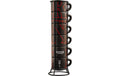 Bialetti Stranger Things Espressotassen Set 6 Stück gestapelt, schwarz/rot 80ml