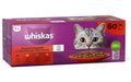 Whiskas 1+ Kalssische Auswahl in Gelee 60x85g