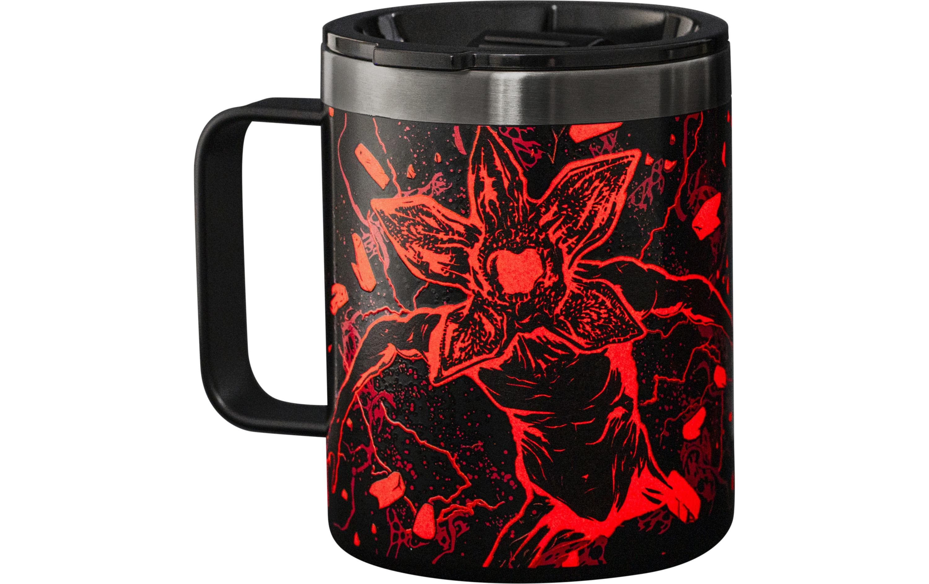 Bialetti Stranger Things Thermos Mug schwarz/rot 420ml