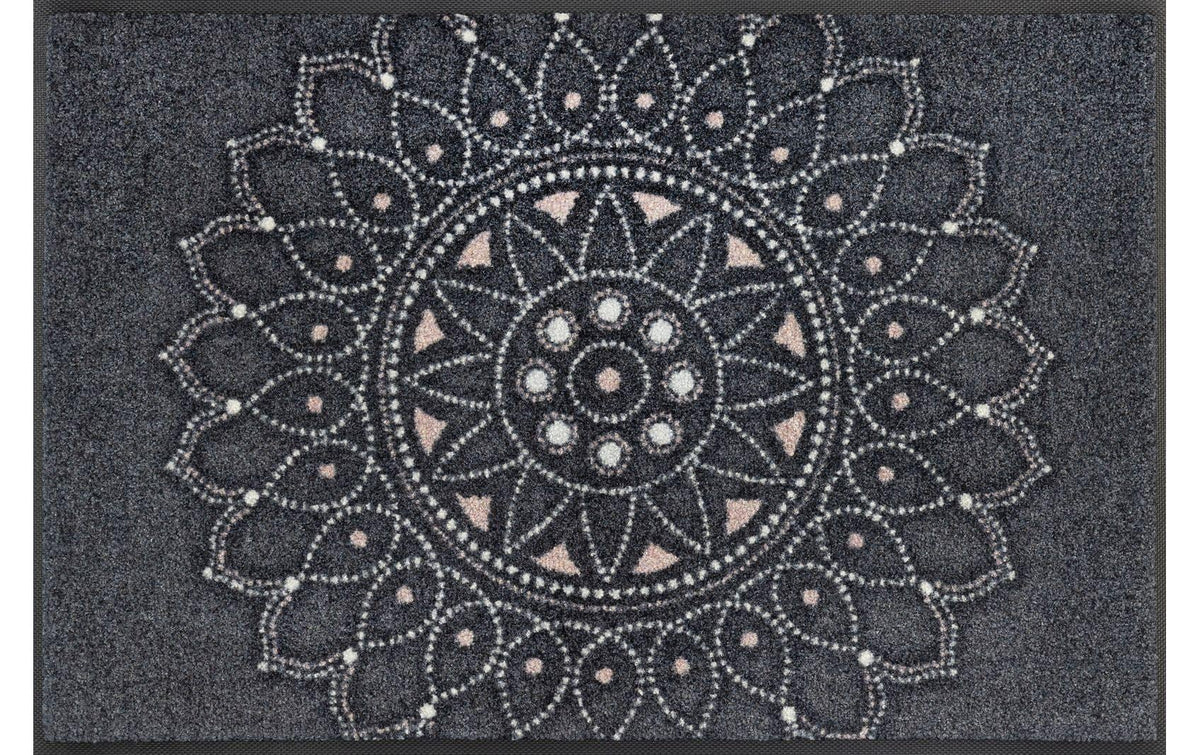 Wash+Dry Fussmatte Purnima 50x75 cm, Flor Polyamid, Anti-Rutsch