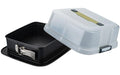 Zenker Springform/Transporthaube-Click&Go Quadratisch 24x24cm, mit Transporthaube