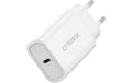 OtterBox Standard EU Wall Charger, White 30W USB-PD, 1x USB-C