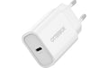 OtterBox Standard EU Wall Charger, White 20W USB-PD, 1x USB-C