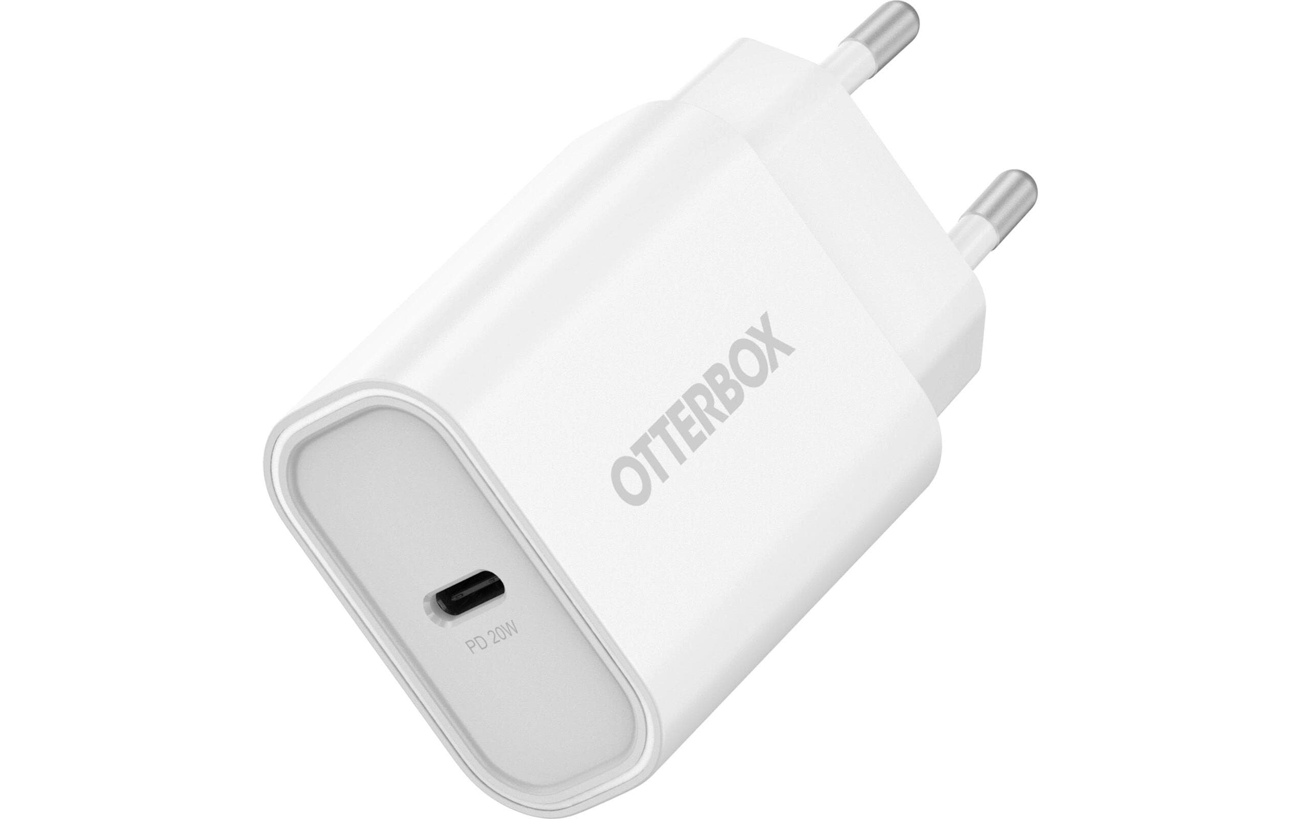 OtterBox Standard EU Wall Charger, White 20W USB-PD, 1x USB-C
