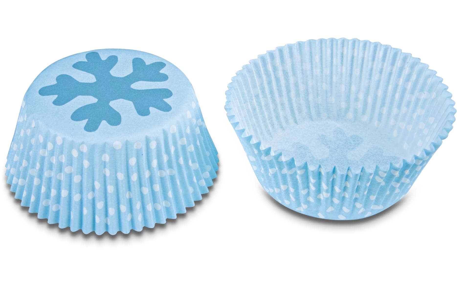 STÄDTER Papierbackförmchen Maxi Eiskristall ø 5/7x3 cm