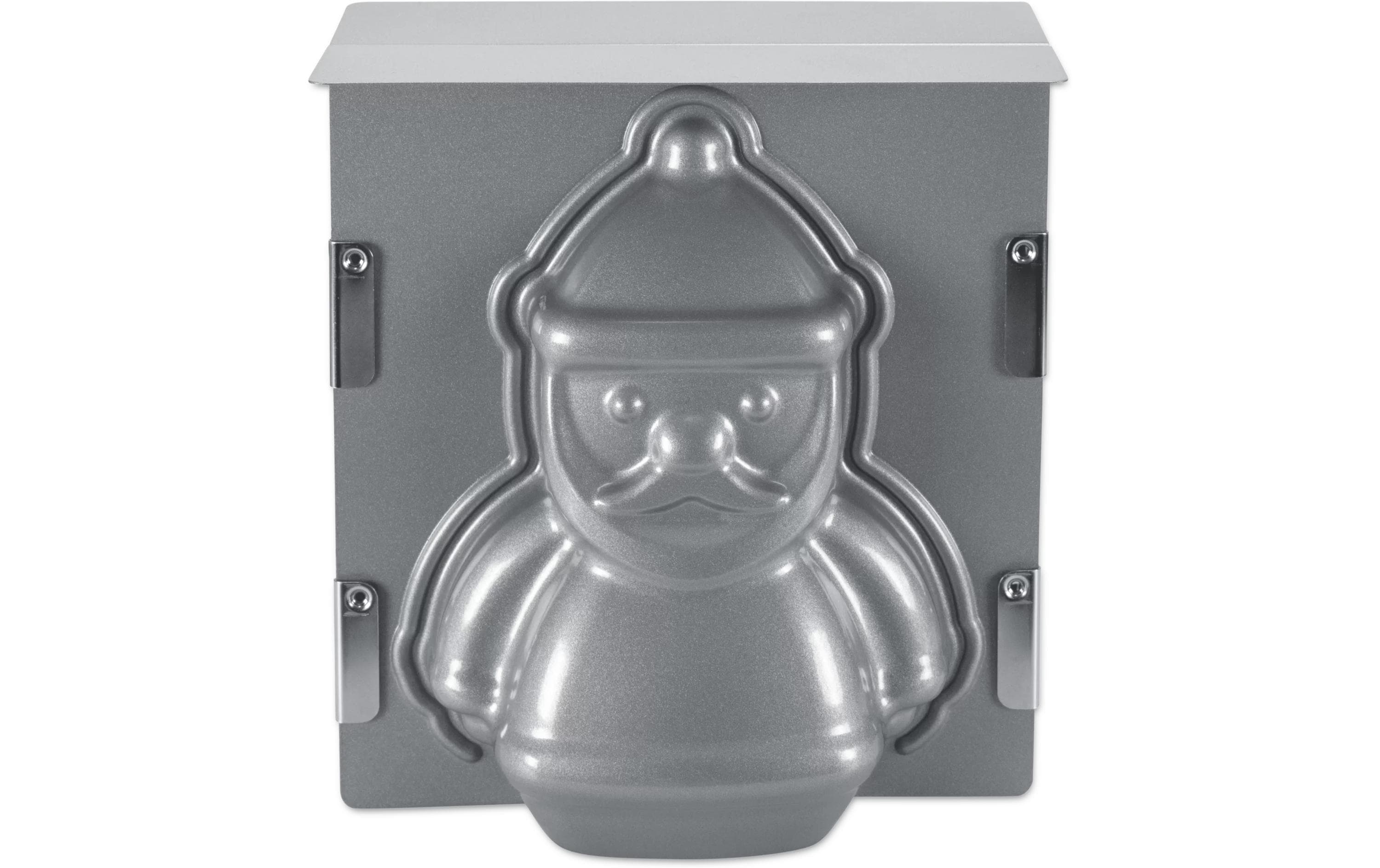 STÄDTER Backform 3D Santa Claus 19x21x12 cm silber