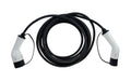 F.power Typ 2 Ladekabel THOR 11kW 8m einphasig, 250V, 16A, gerade