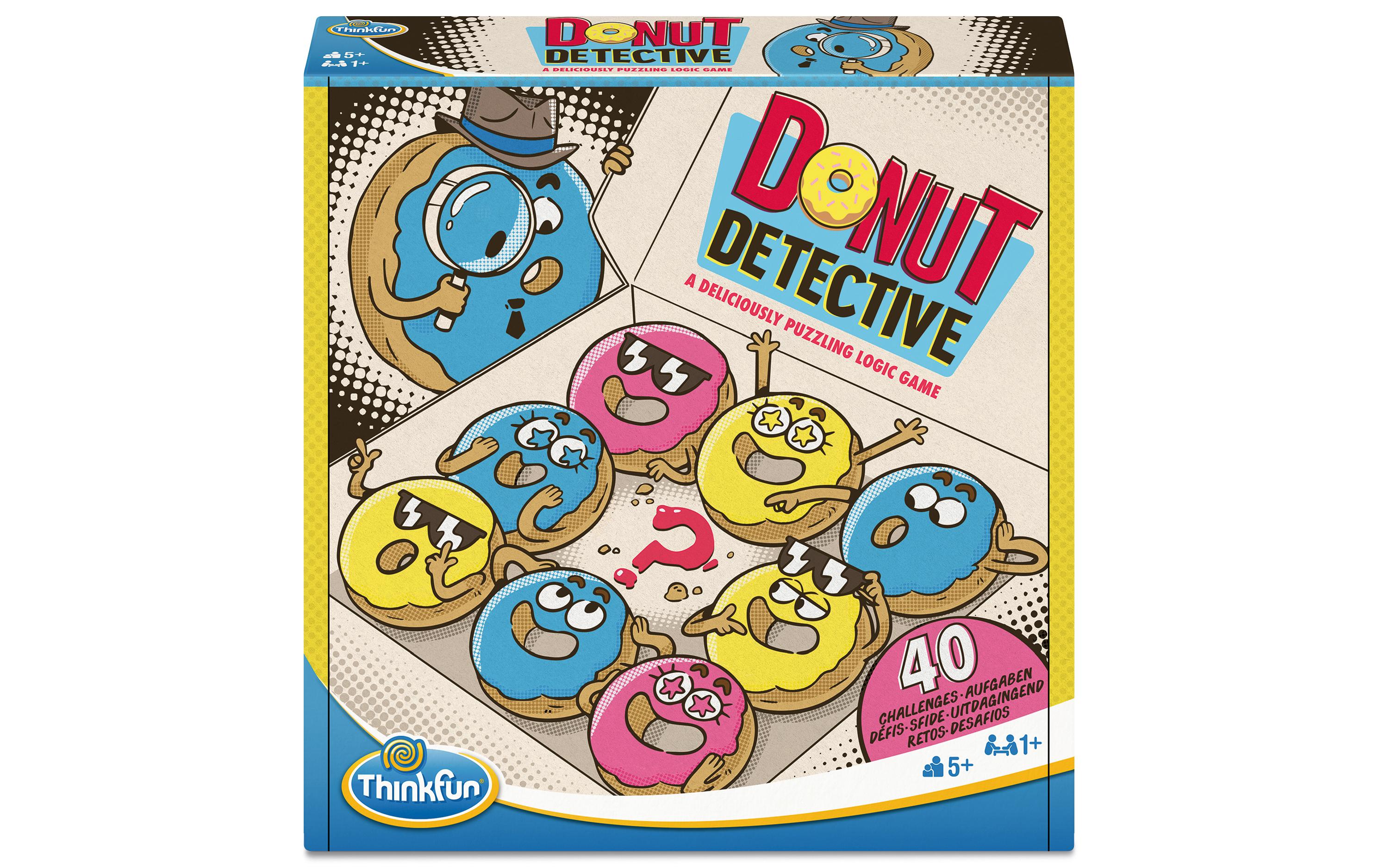 Donut Detective EN/FR/DE/NL/IT/ES/PT Ab 5 Jahre
